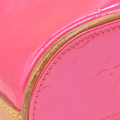 $995 2003 Louis Vuitton Fuchsia Monogram Vernis Vertical Sullivan Bag CE0013 10020051