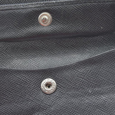 Prada  Tessuto Nylon Tri-Fold Compact Wallet Black