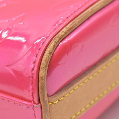 $995 2003 Louis Vuitton Fuchsia Monogram Vernis Vertical Sullivan Bag CE0013 10020051