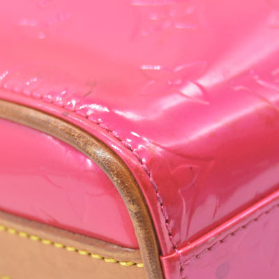 $995 2003 Louis Vuitton Fuchsia Monogram Vernis Vertical Sullivan Bag CE0013 10020051