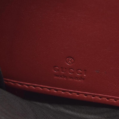 $730 Gucci Calfskin Matelasse GG Marmont Zip Around Wallet Hibiscus Red CONSIGNMENT