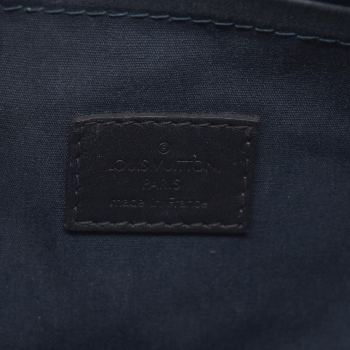 $1050 LOUIS VUITTON Monogram Mini Lucille PM Blue / Navy CONSIGNMENT 10021618