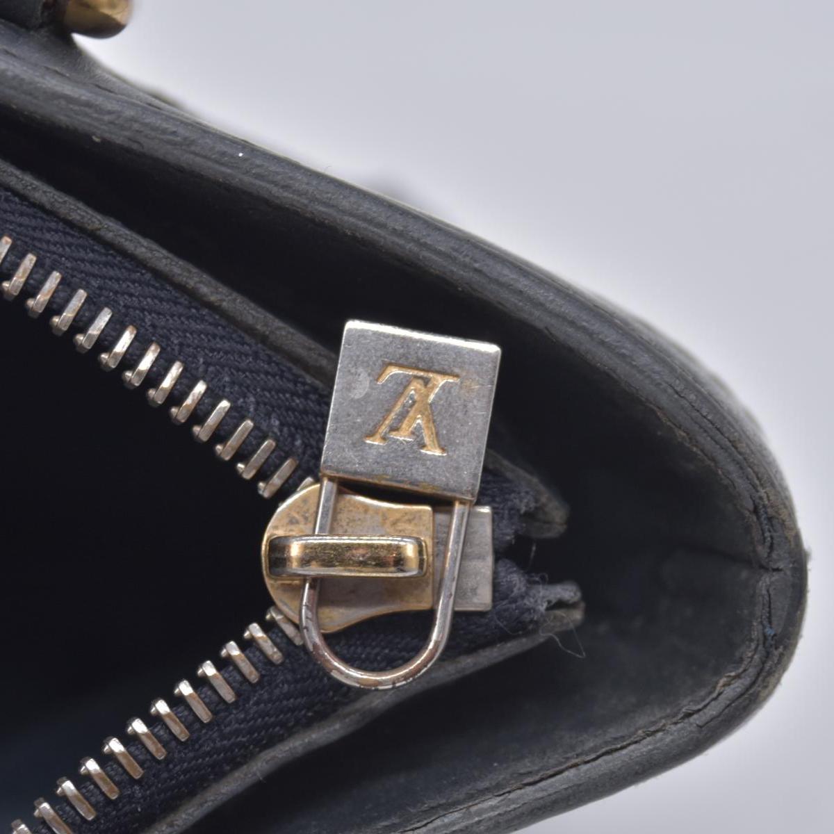 $1050 LOUIS VUITTON Monogram Mini Lucille PM Blue / Navy CONSIGNMENT 10021618