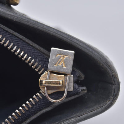 $1050 LOUIS VUITTON Monogram Mini Lucille PM Blue / Navy CONSIGNMENT 10021618