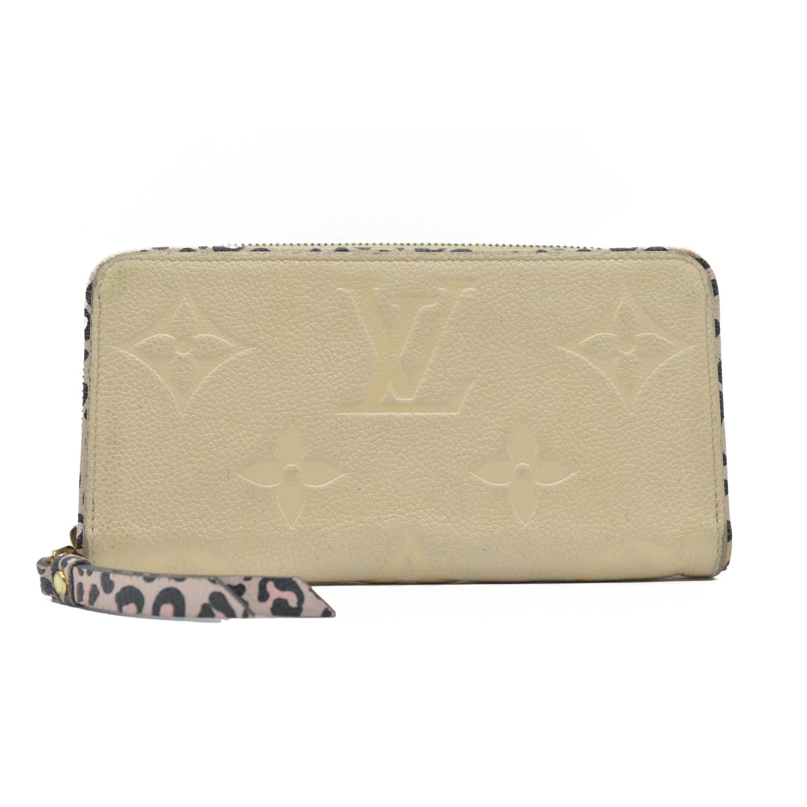 Louis Vuitton  Monogram Giant Pattern Empreinte Leather Zippy Wallet CONSIGNMENT