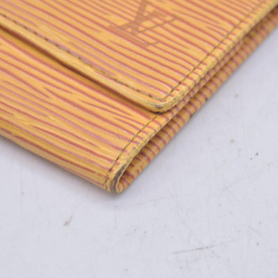 $445 1995 Louis Vuitton Epi Multicles 6 Key Holder Yellow CA0995 CONSIGNMENT 10020908