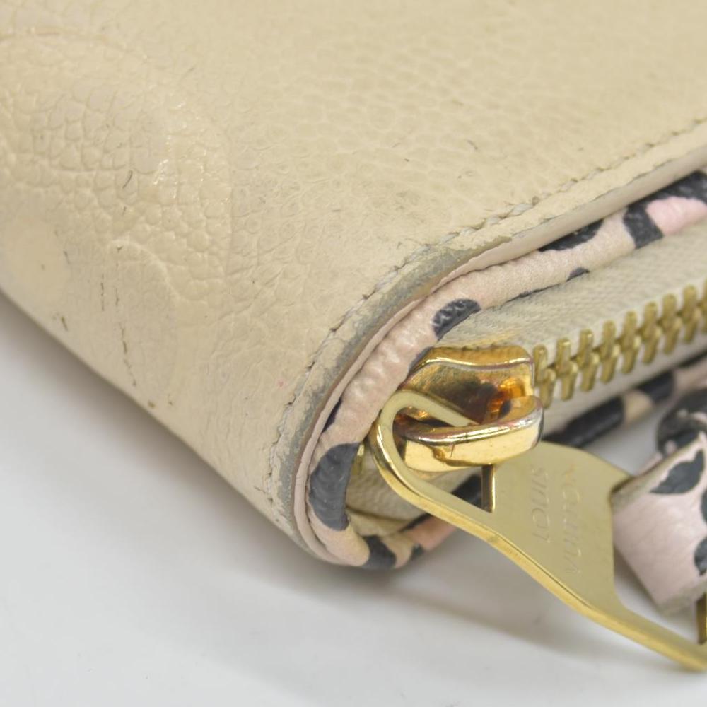 Louis Vuitton  Monogram Giant Pattern Empreinte Leather Zippy Wallet CONSIGNMENT