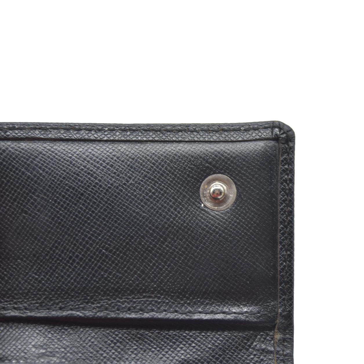 Prada Prada Black Saffiano Leather Key Case Holder