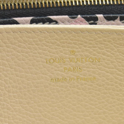 Louis Vuitton  Monogram Giant Pattern Empreinte Leather Zippy Wallet CONSIGNMENT