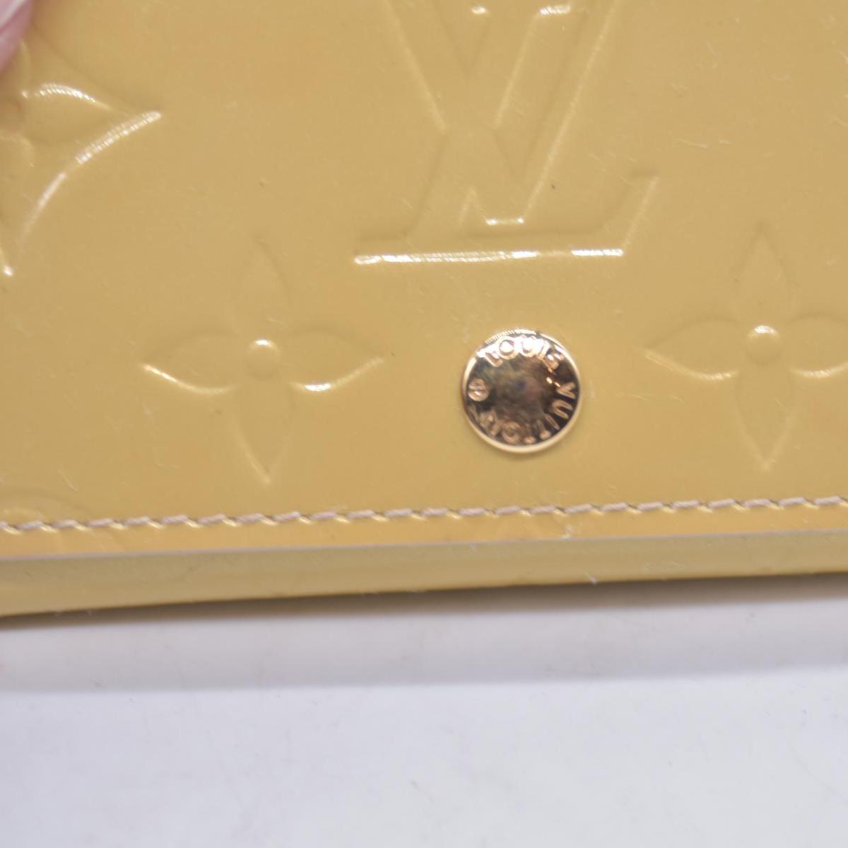 $330 2010 Louis Vuitton Vernis Business Card Holder Dune CA2160 CONSIGNMENT 10020915