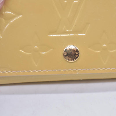 $330 2010 Louis Vuitton Vernis Business Card Holder Dune CA2160 CONSIGNMENT 10020915