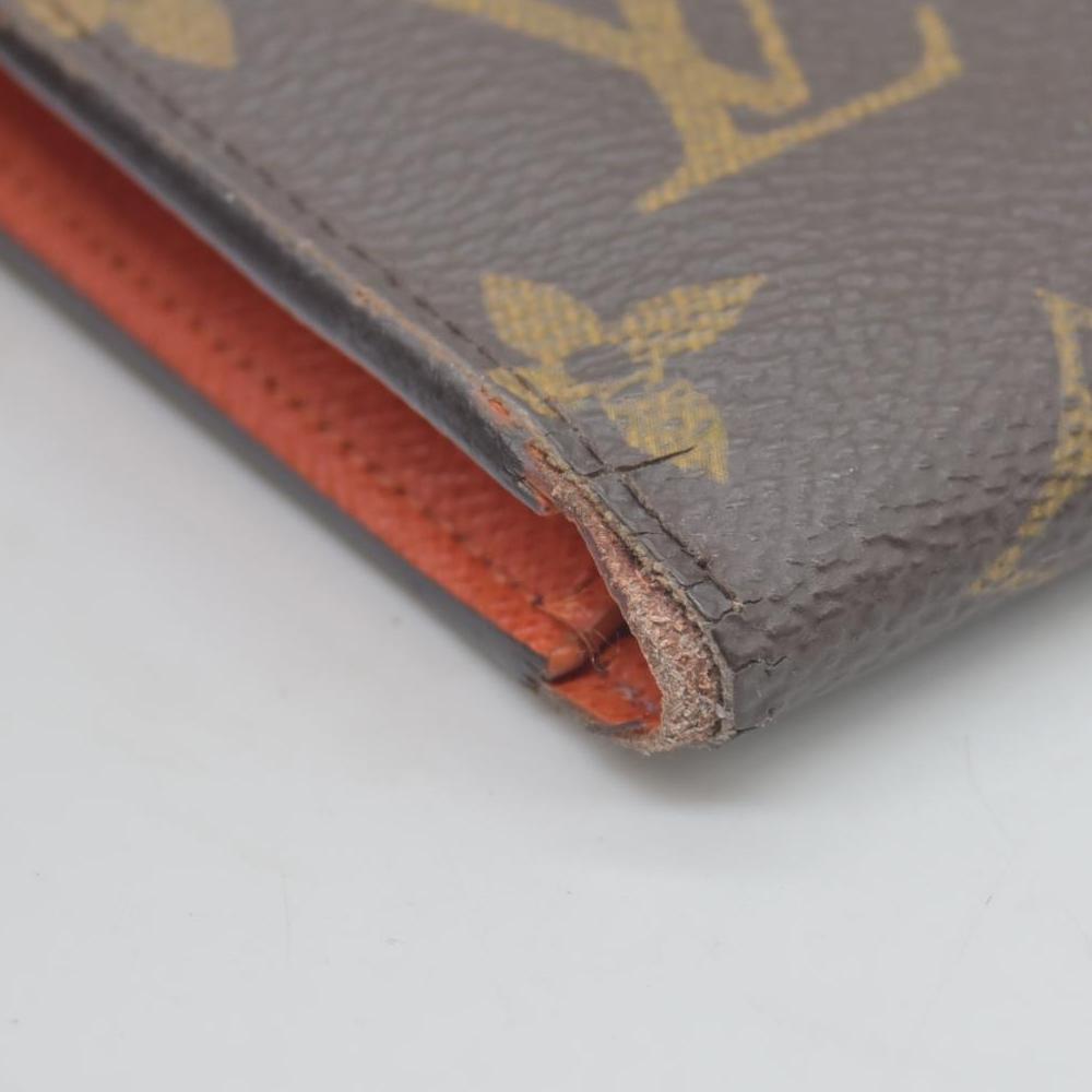 Louis Vuitton Monogram Adele Wallet Coquelicot