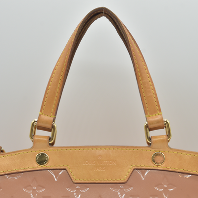 $2730 2013 Louis Vuitton Vernis Brea MM Rose Velours DR1113