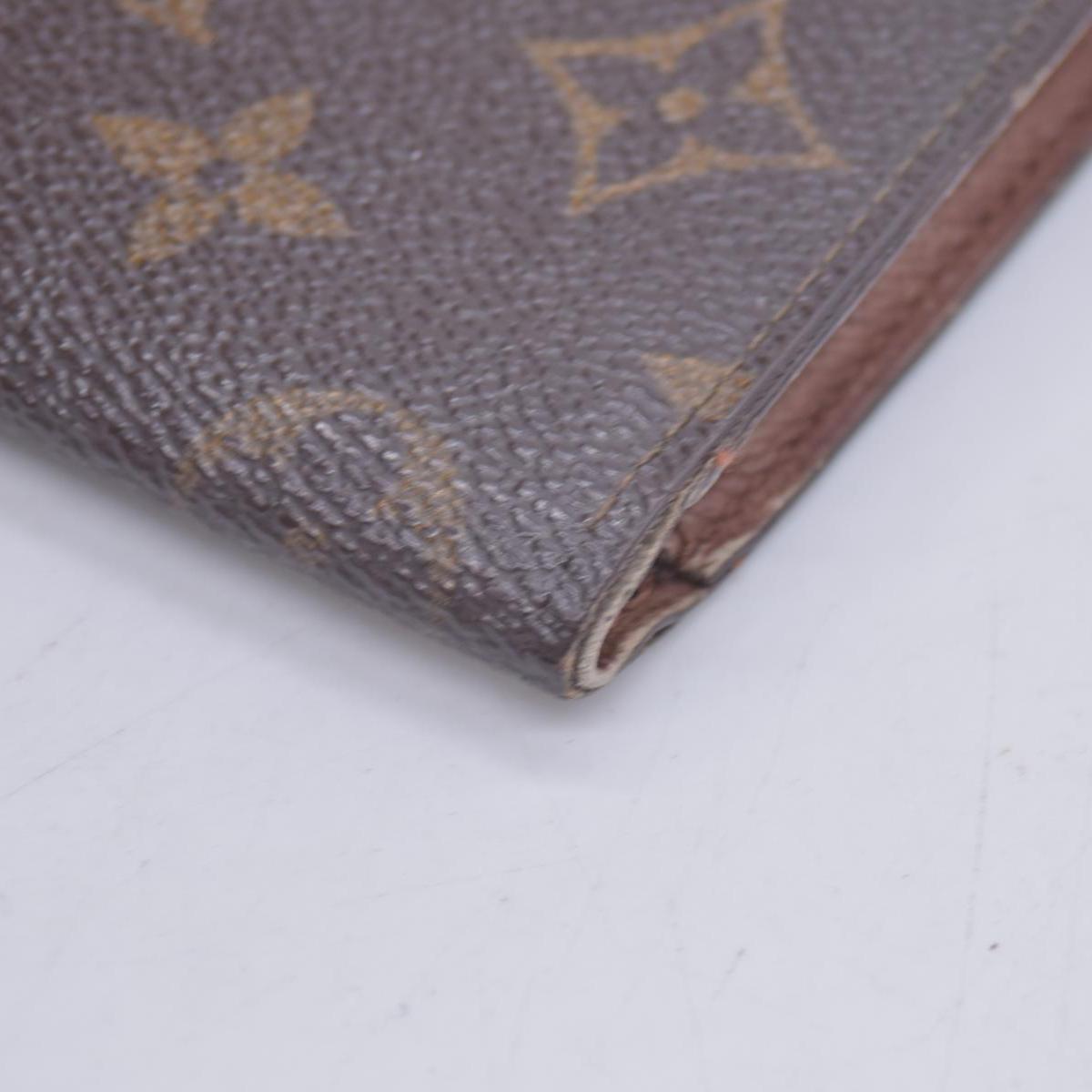 $605 1992 LOUIS VUITTON LV Card Case Monogram Brown CT0942 CONSIGNMENT 10020920