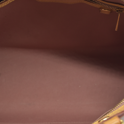 $2730 2013 Louis Vuitton Vernis Brea MM Rose Velours DR1113