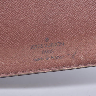 $605 1992 LOUIS VUITTON LV Card Case Monogram Brown CT0942 CONSIGNMENT 10020920