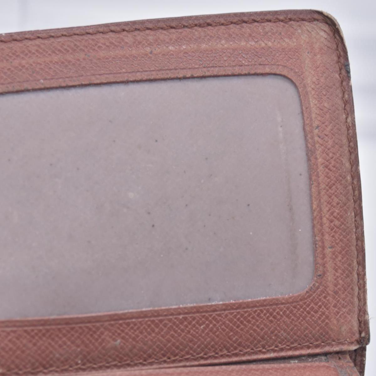 $605 1992 LOUIS VUITTON LV Card Case Monogram Brown CT0942 CONSIGNMENT 10020920