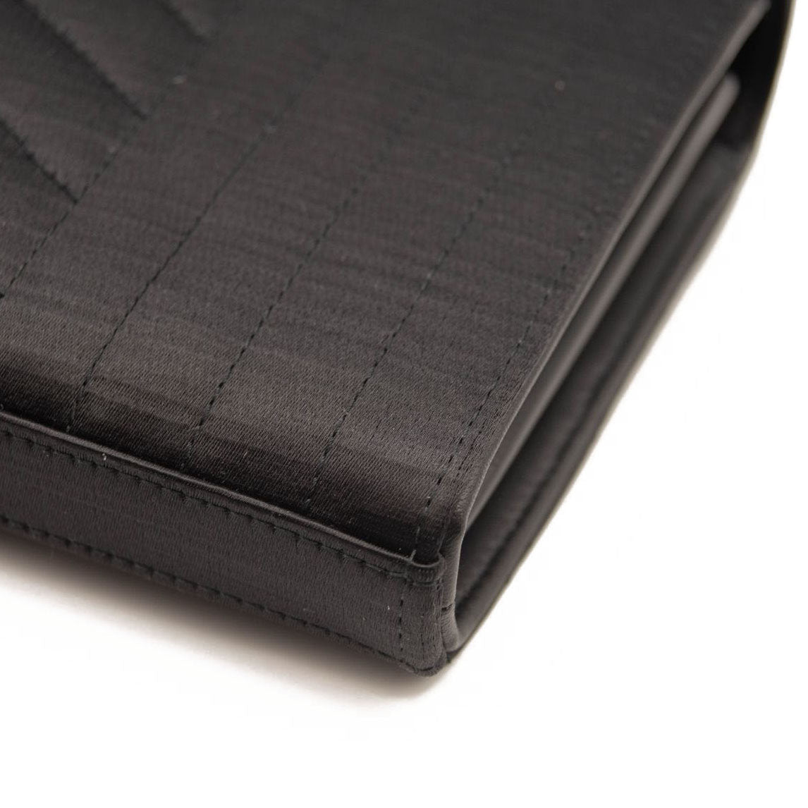 NEW Saint Laurent Envelope Chain Wallet in Mix Matelasse Satin Crossbody