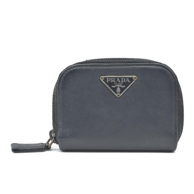 Prada Saffiano Lux Leather Compact Wallet
