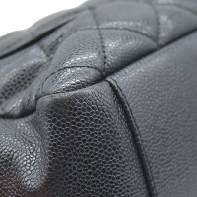 $2900 Chanel  Caviar Quilted Grand Shopping Tote GST Black CONSIGNMENT