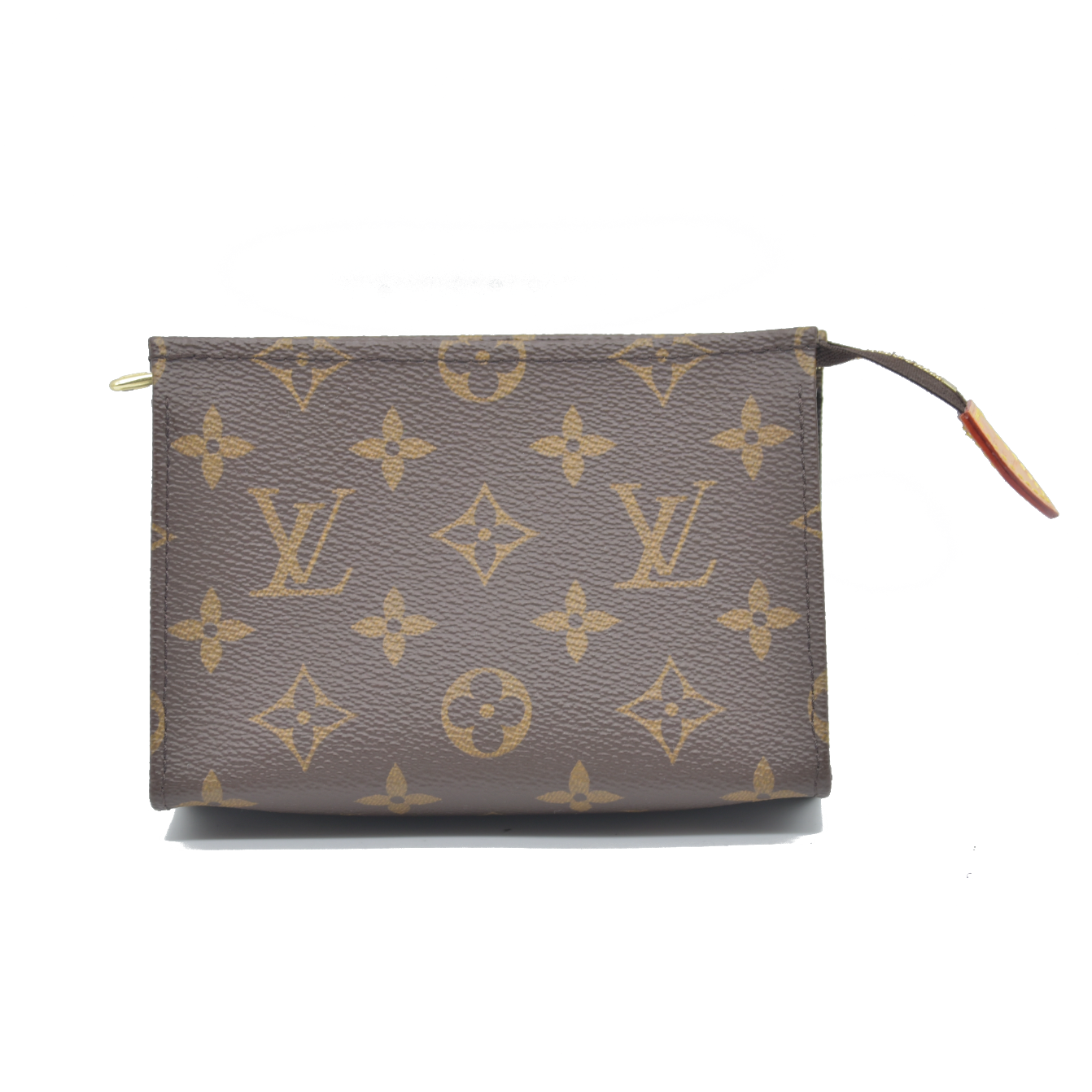 $700 Louis Vuitton  Monogram Toiletry Pouch 15 Fuchsia RFID