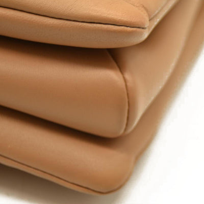 Louis Vuitton  Lambskin Embossed Monogram Coussin PM Camel