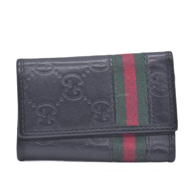 $295 Gucci GG Supreme Key Case CONSIGNMENT