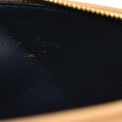 Louis Vuitton  Lambskin Embossed Monogram Coussin PM Camel