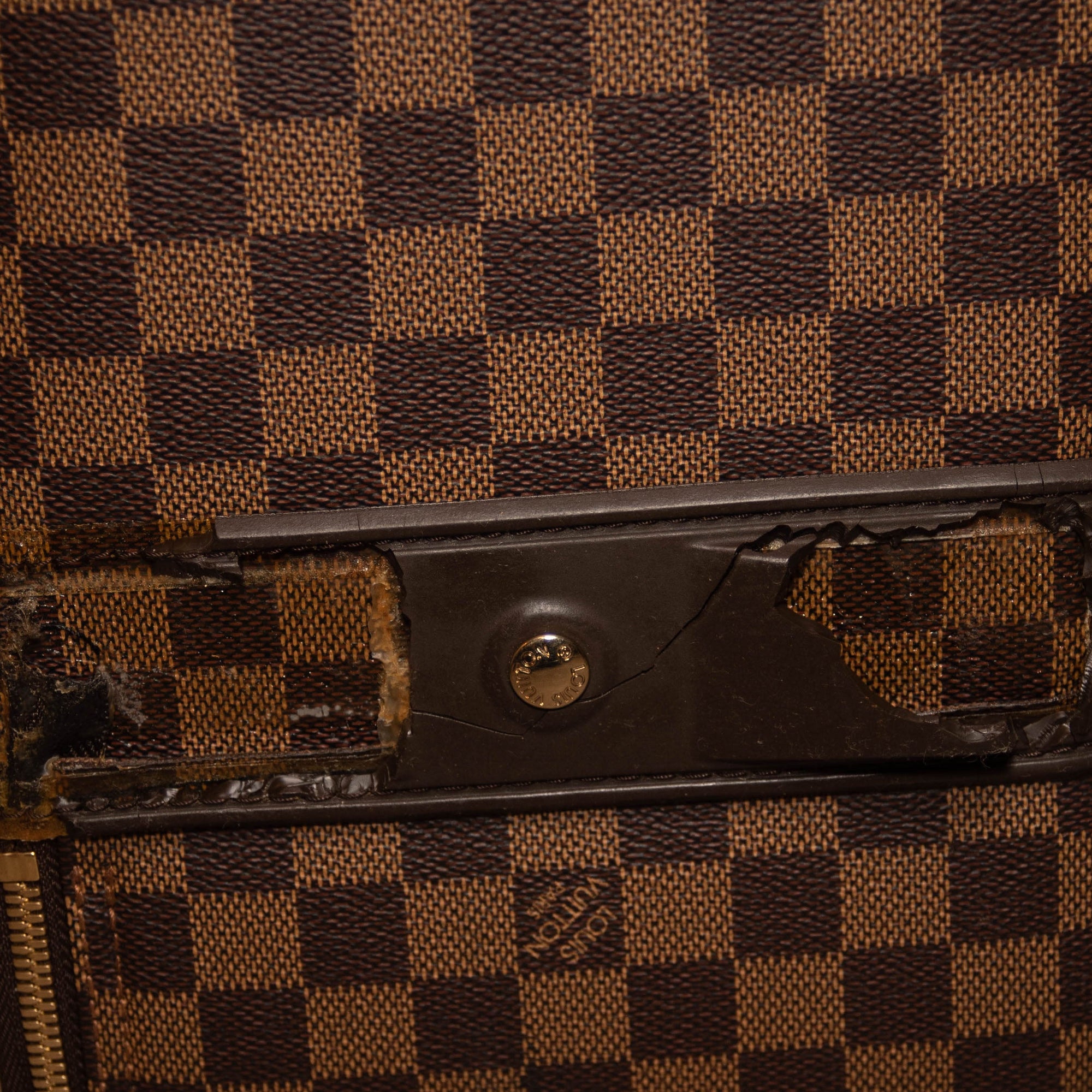 LOUIS VUITTON Damier Ebene Pegase 55 Rolling Luggage