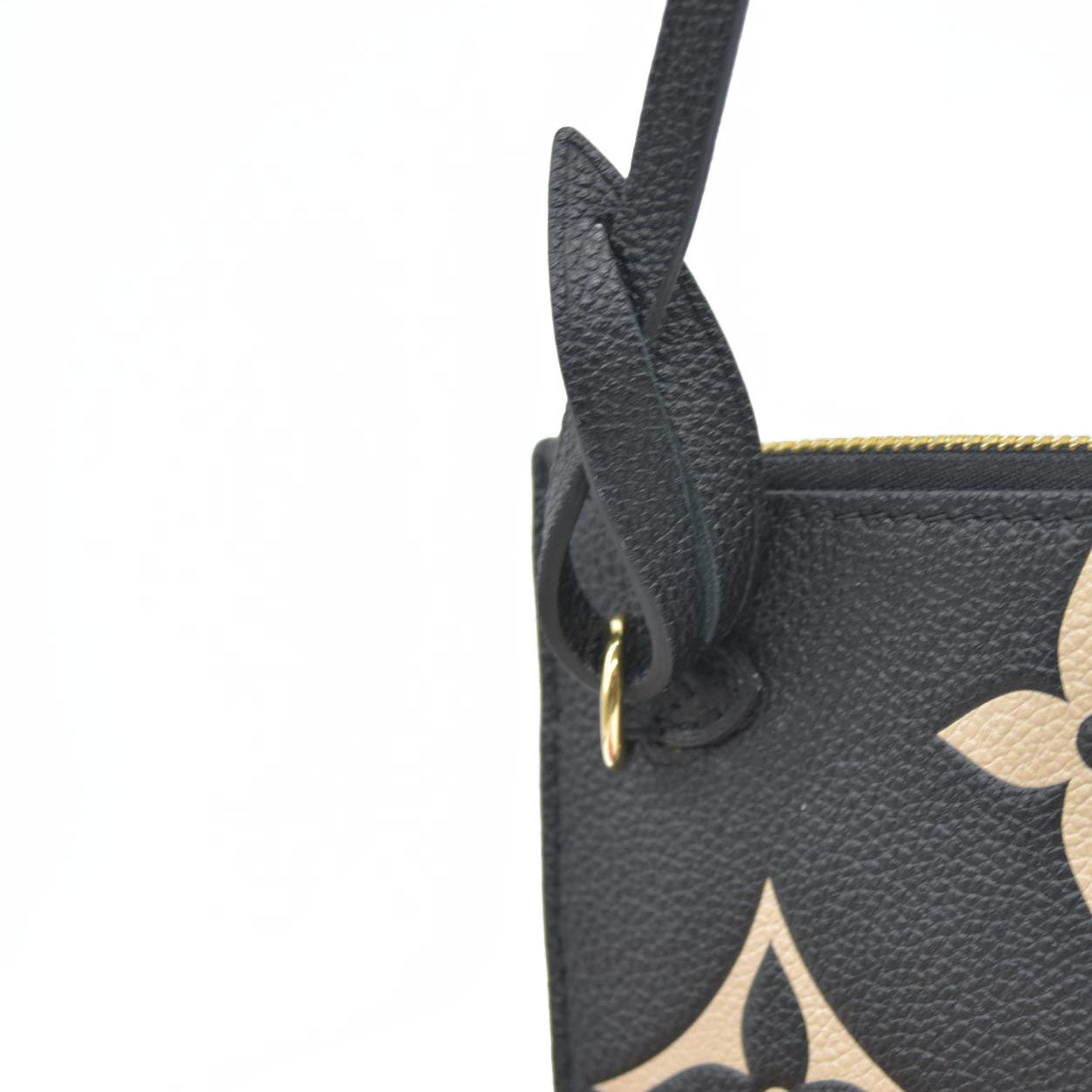 $2710 Louis Vuitton Monogram Empreinte Bicolor Neverfull MM GM Pochette