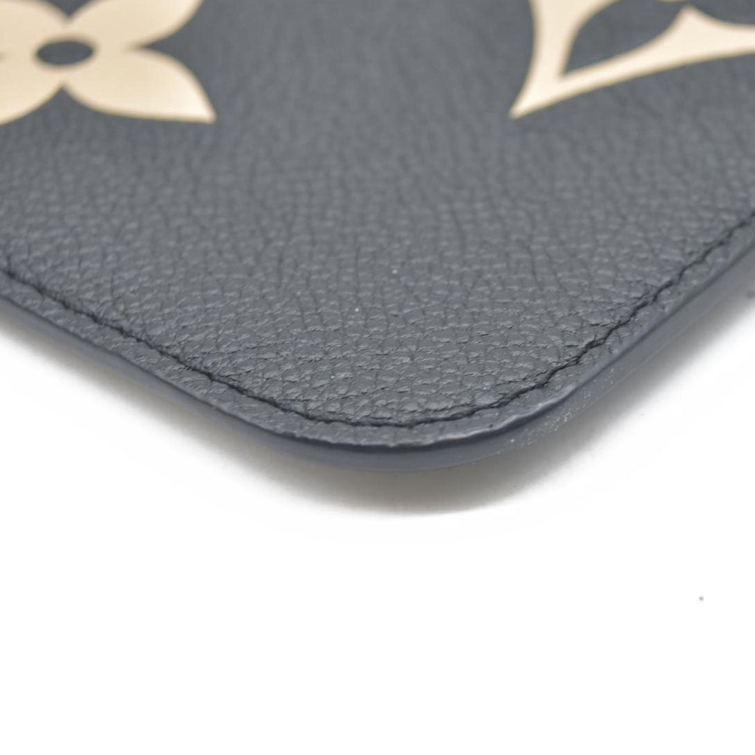 $2710 Louis Vuitton Monogram Empreinte Bicolor Neverfull MM GM Pochette