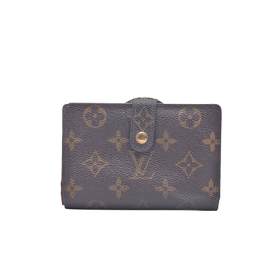 $735 2000 Louis Vuitton French Kiss Lock Monogram Wallet MI0080 CONSIGNMENT 10020917