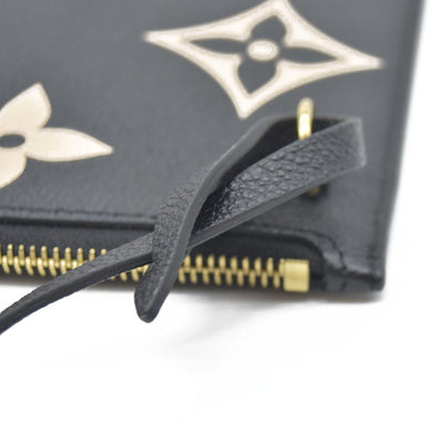 $2710 Louis Vuitton Monogram Empreinte Bicolor Neverfull MM GM Pochette