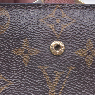 $735 2000 Louis Vuitton French Kiss Lock Monogram Wallet MI0080 CONSIGNMENT 10020917