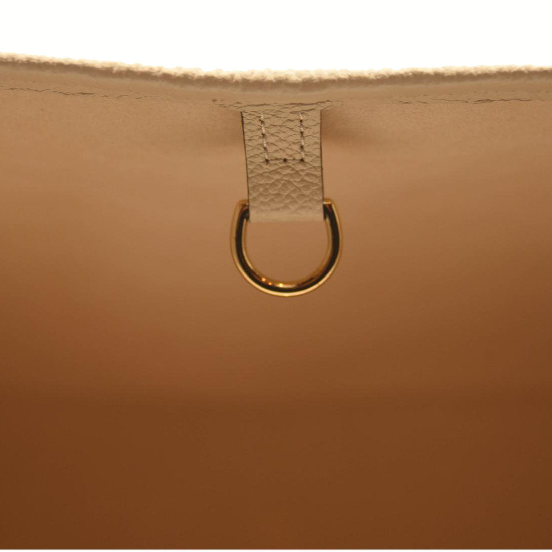 LOUIS VUITTON Empreinte Monogram Giant Neverfull MM Cream