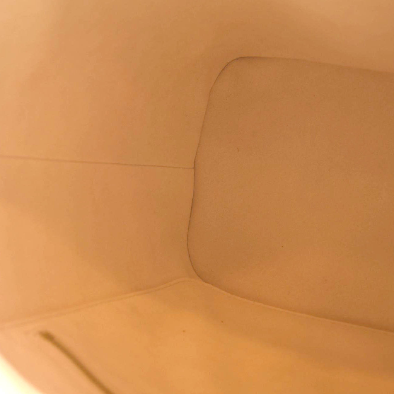 LOUIS VUITTON Empreinte Monogram Giant Neverfull MM Cream