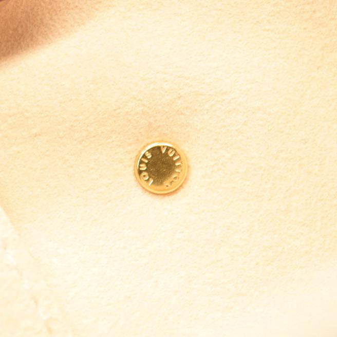 LOUIS VUITTON Empreinte Monogram Giant Neverfull MM Cream