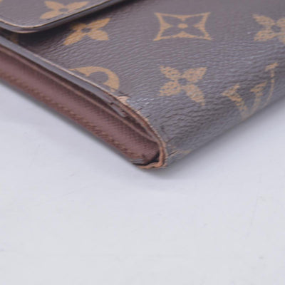 $550 2004 Louis Vuitton Monogram Porte Tresor Etui Papiers Wallet SP0024 CONSIGNMENT