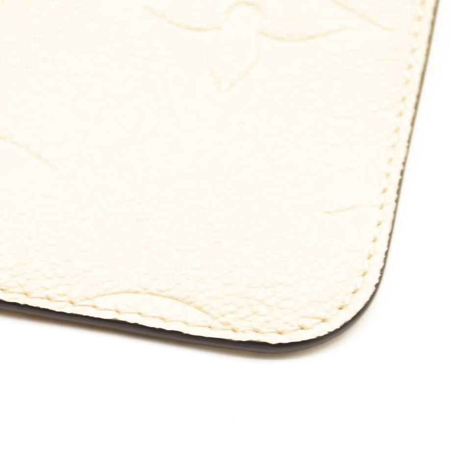 LOUIS VUITTON Empreinte Monogram Giant Neverfull MM Cream