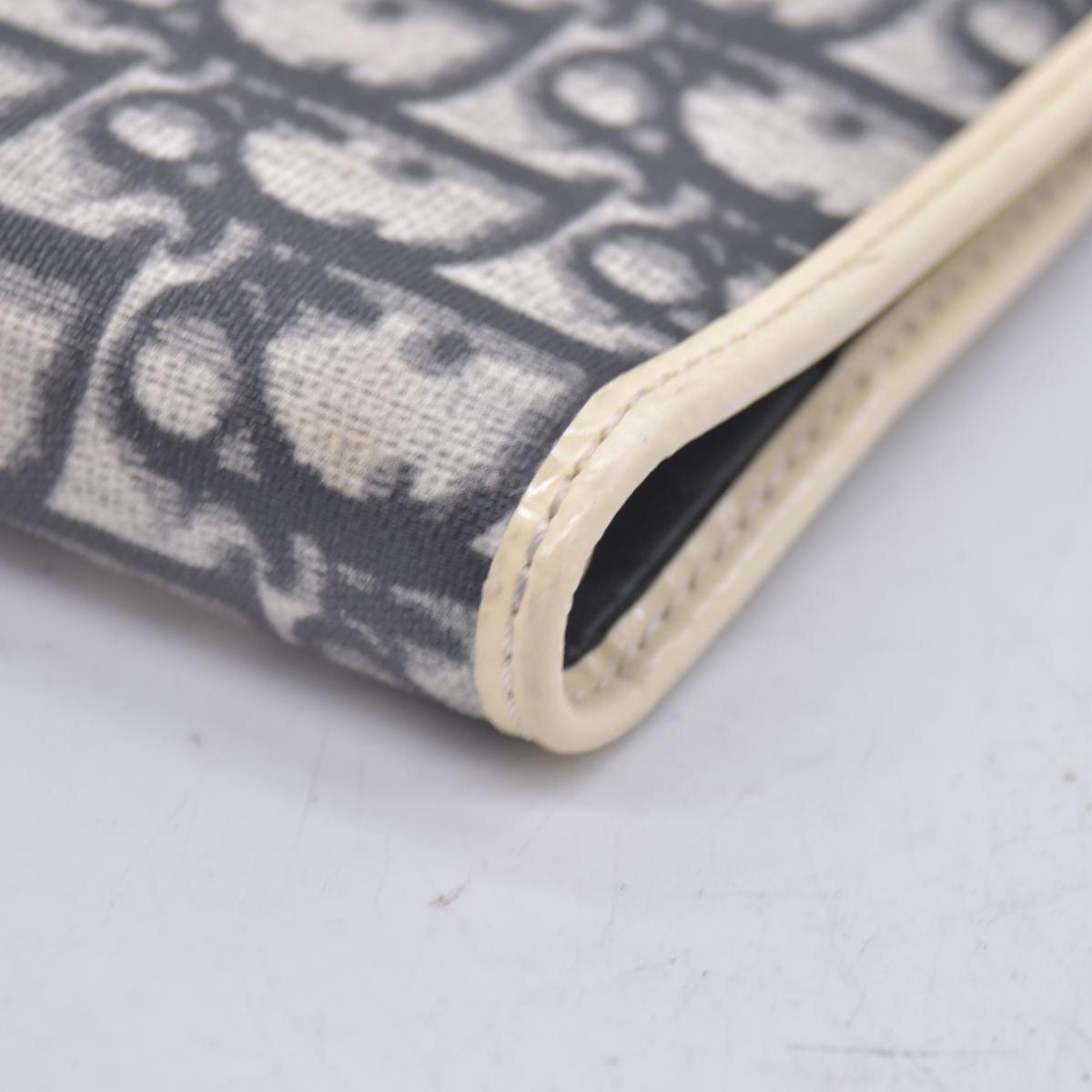 $450 Christian Dior Vintage Blue White Diorissimo Canvas PM Notebook Planner Agenda CONSIGNMENT 10020911