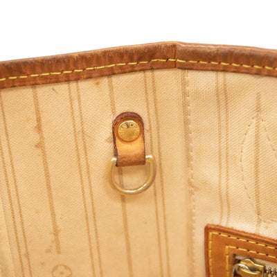 Louis Vuitton Neverfull PM Damier Azur White Tote
