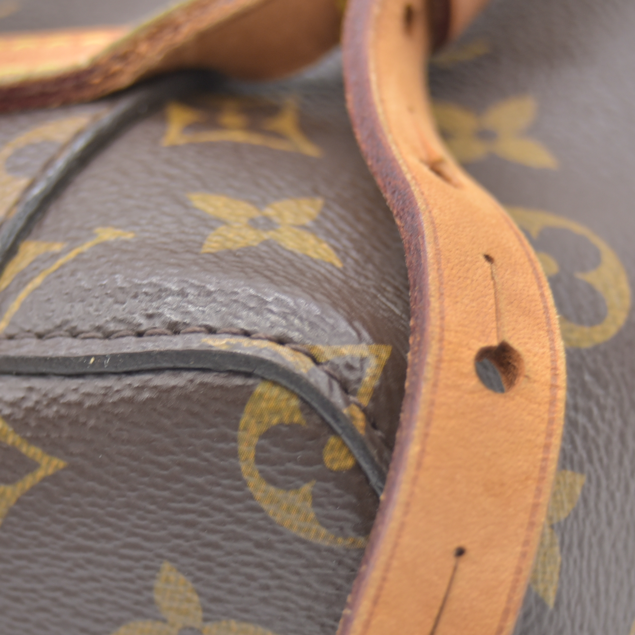 $2470 2018 Louis Vuitton Monogram Montsouris NM Backpack