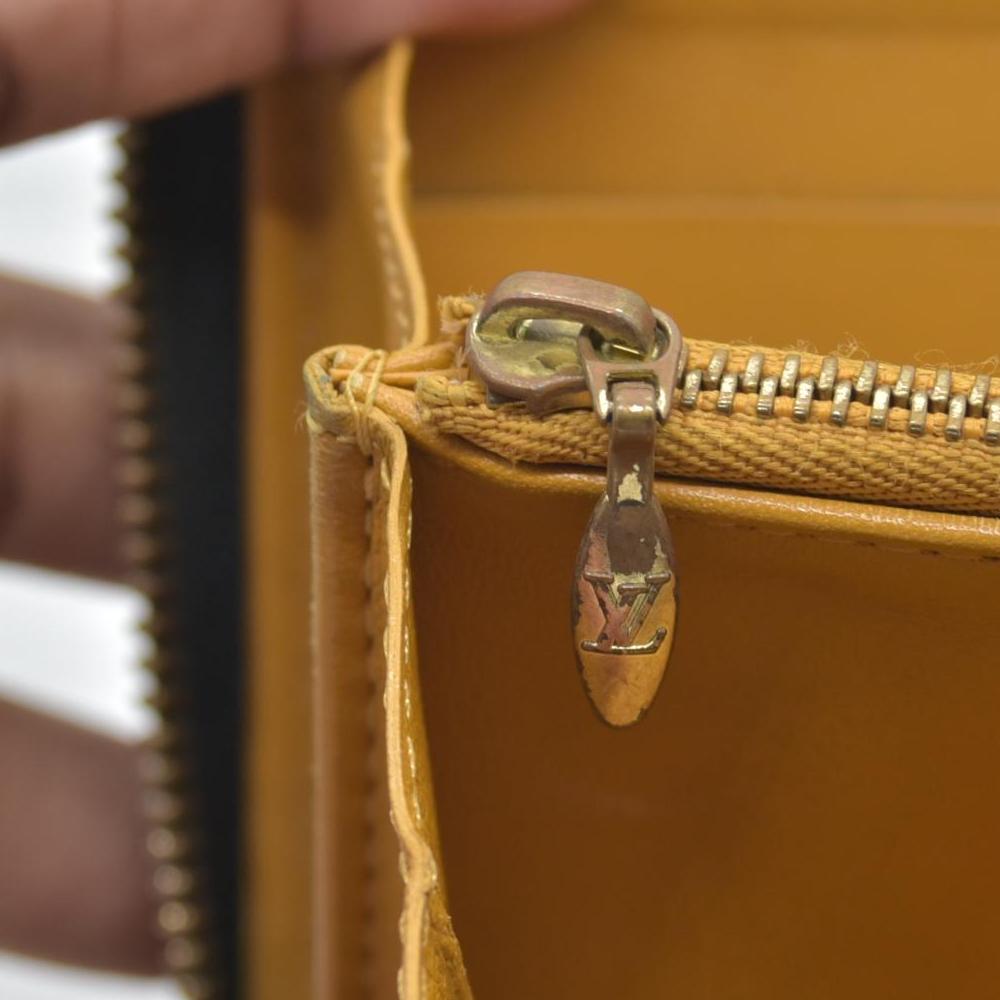 $1060 LOUIS VUITTON Monogram Denim Zippy Round Zipper Long Wallet CONSIGNMENT