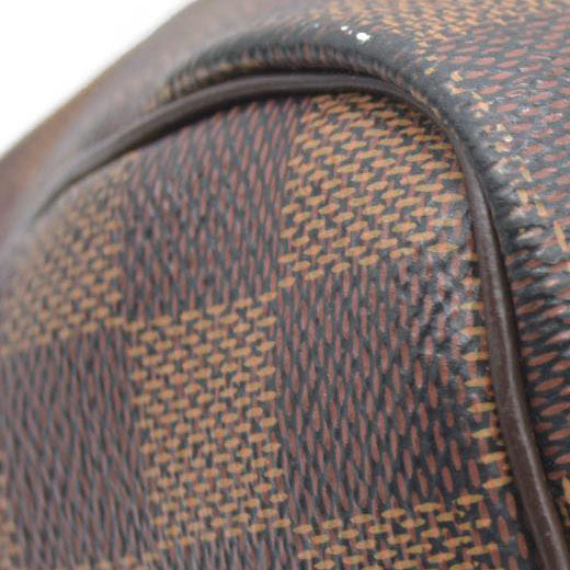 $1940 Louis Vuitton Damier Ebene Speedy Bandouliere 25