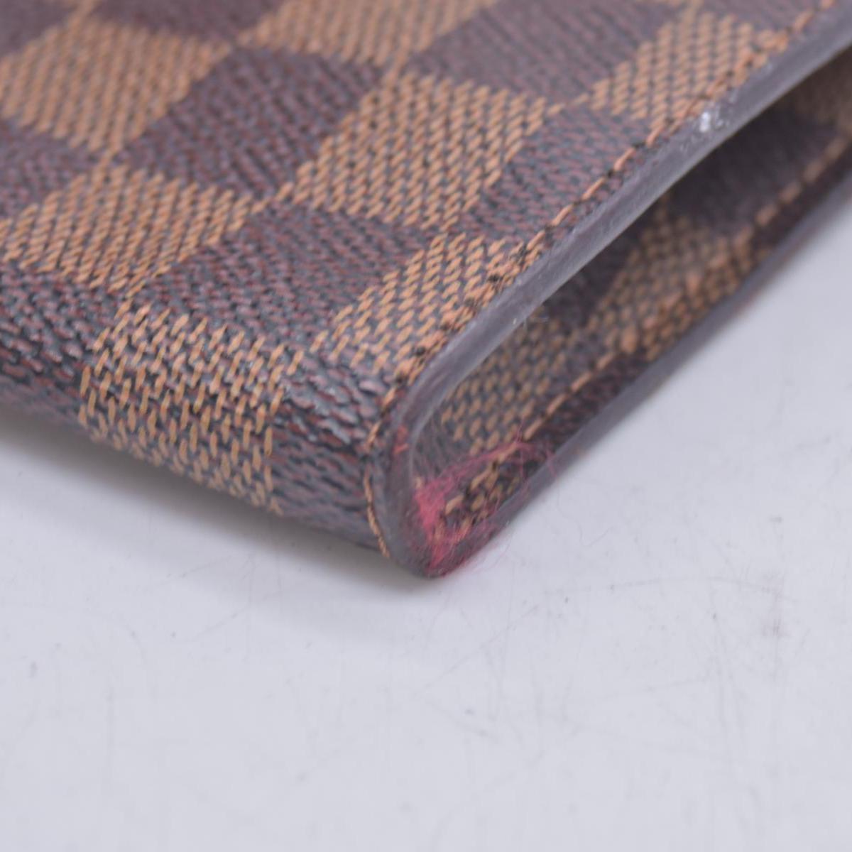 $490 1998 Louis Vuitton Damier Ebene Bucket 23 Pouch AR0958