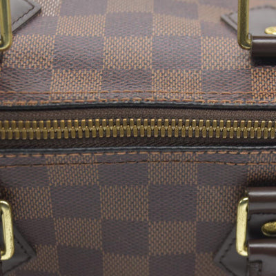 $1940 Louis Vuitton Damier Ebene Speedy Bandouliere 25