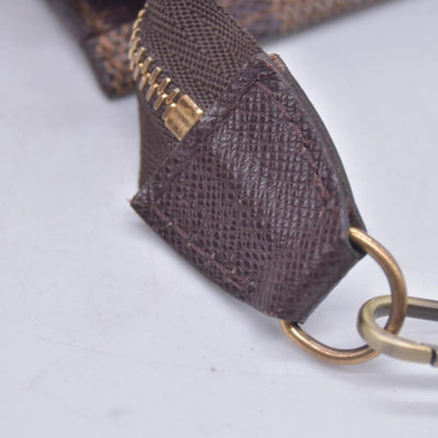 $490 1998 Louis Vuitton Damier Ebene Bucket 23 Pouch AR0958