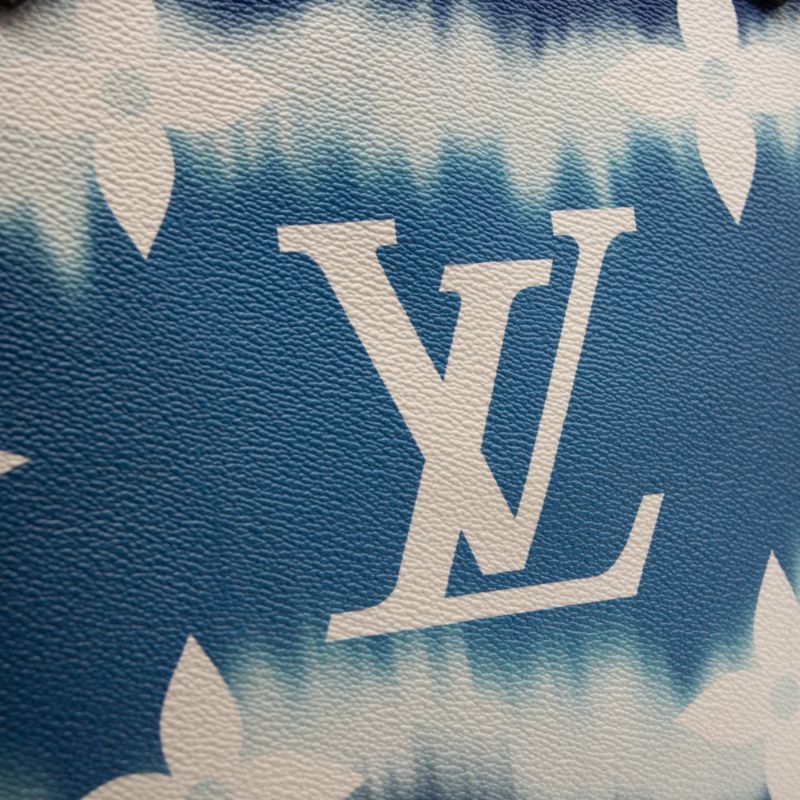Louis Vuitton Monogram Escale Neverfull MM Blue