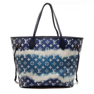 Louis Vuitton Monogram Escale Neverfull MM Blue