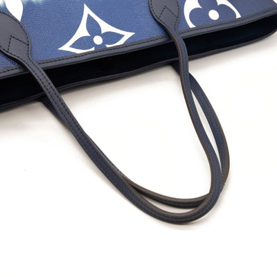 Louis Vuitton Monogram Escale Neverfull MM Blue